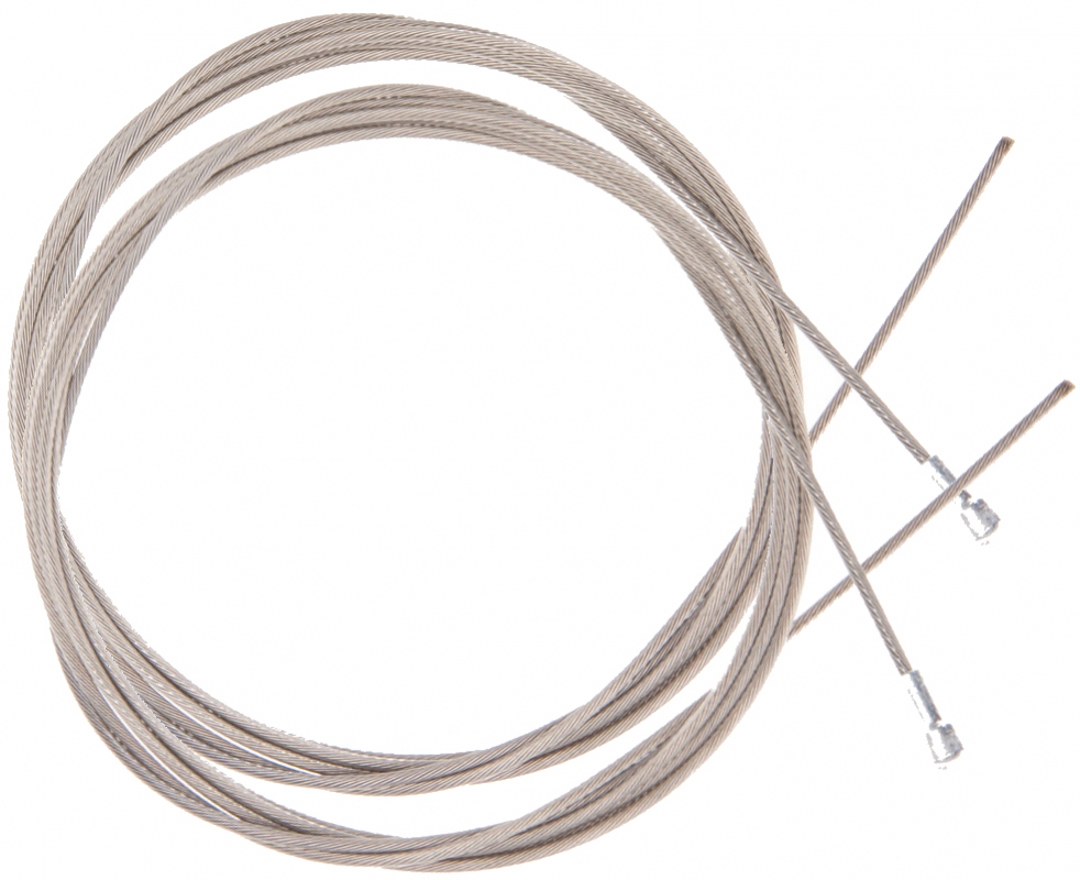 Galvanised road brake cable set