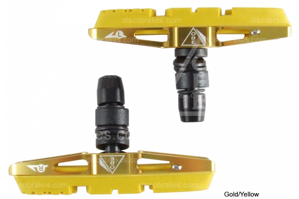 Brake pads for V Brake - Cartridge / CNC Machined Super Light Full CNC